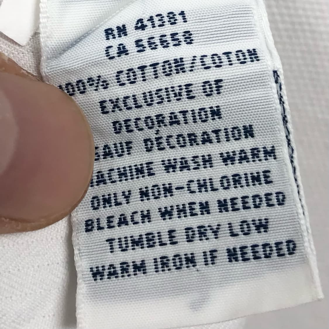 L 폴로 화이트 셔츠 상품이미지5