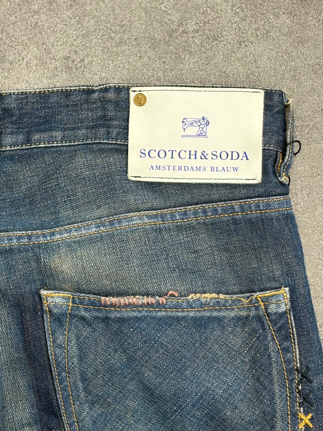 Scotch & Soda Amsterdam Blauw Ralston 리페 상품이미지7