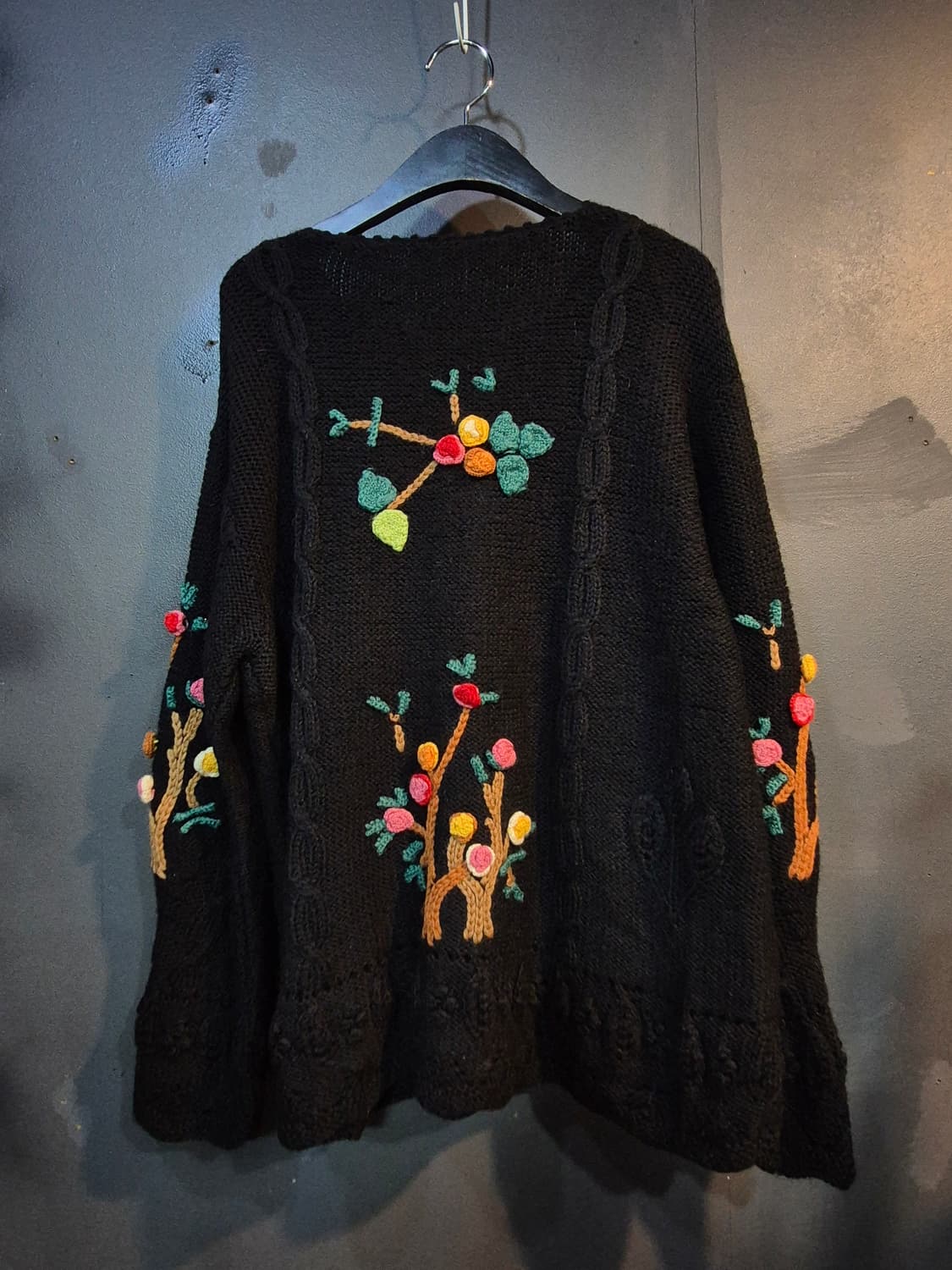 자수 가디건 77 88 상품이미지2