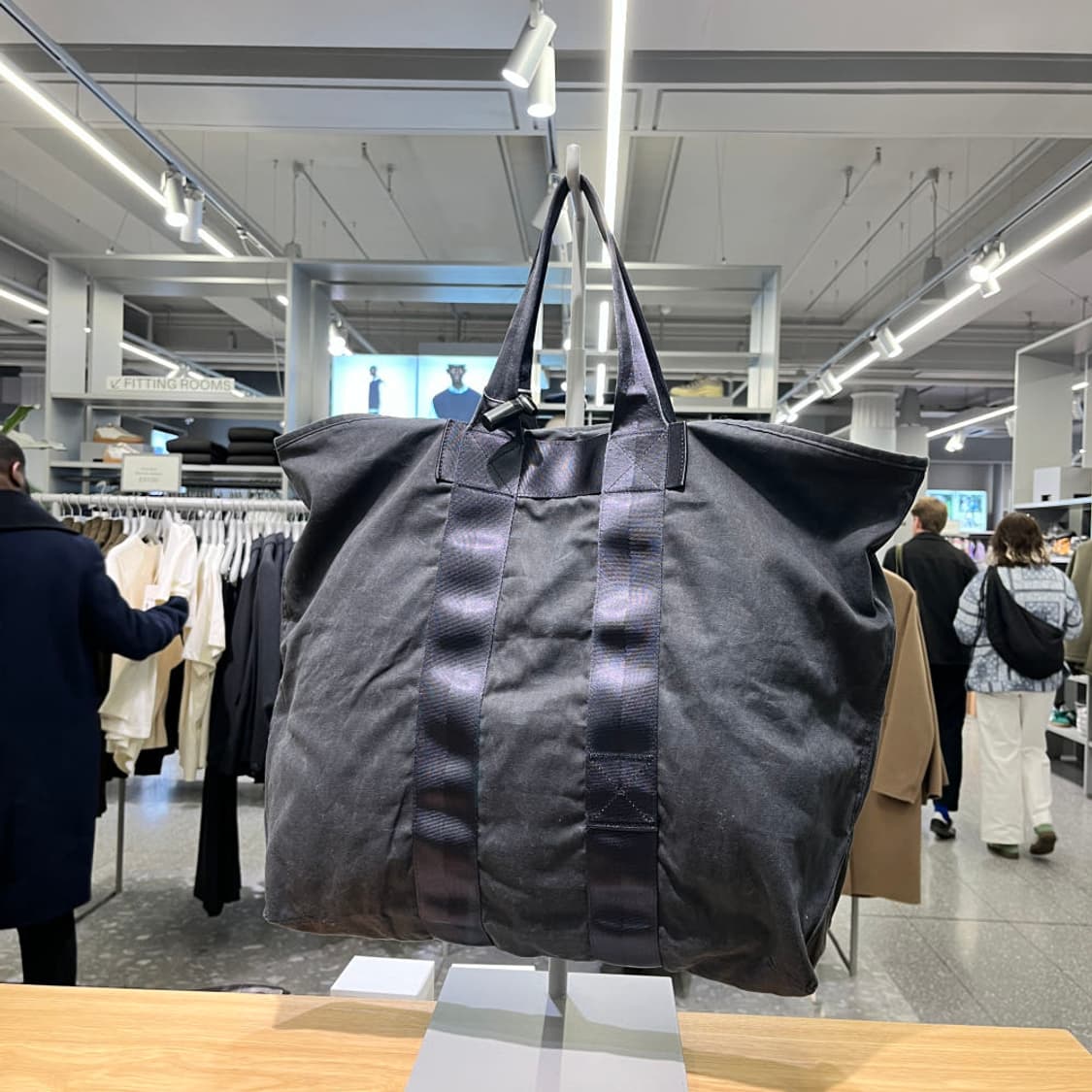 아르켓 왁스 캔버스 토트백 새상품 상품이미지6