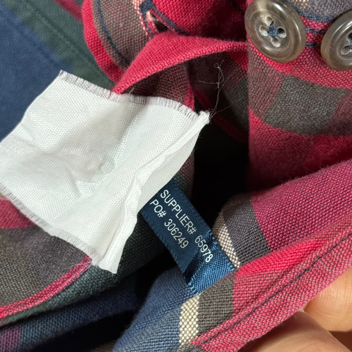 [S/95] 90s 폴로 랄프로렌 빈티지 멀티체크 셔츠 남방 상품이미지7