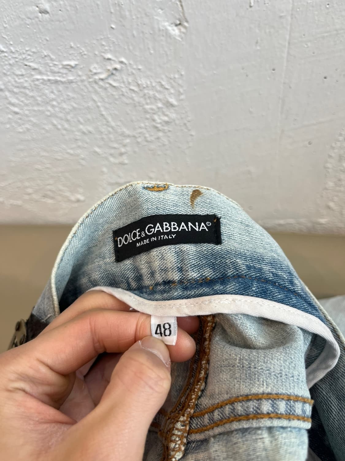 돌체앤가바나 디스트레스드 DG 데님팬츠  상품이미지10