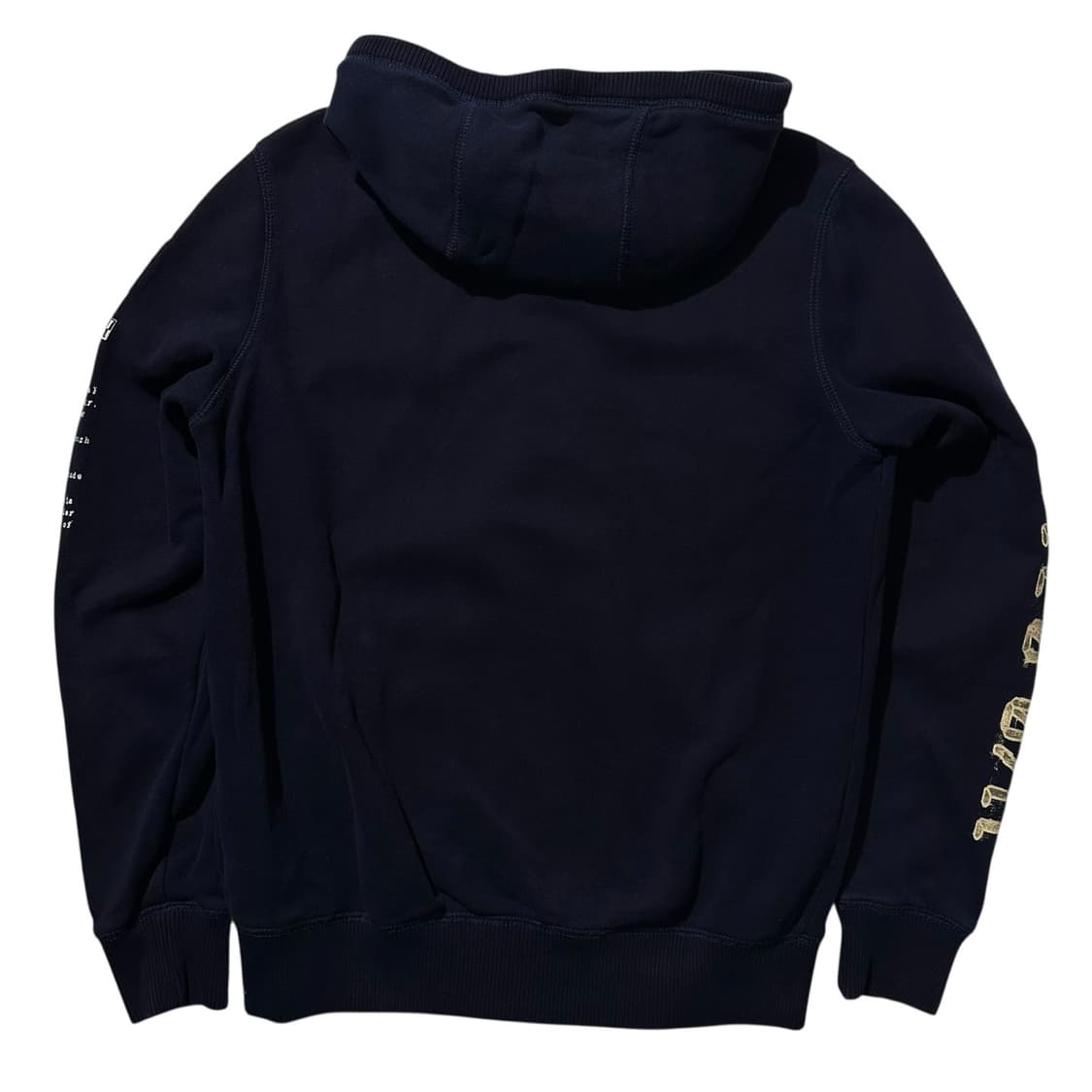 나파피리 패치 후드집업 네이비 상품이미지2