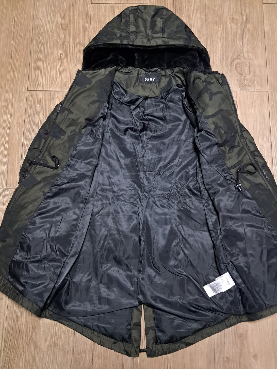 DKNY 롱패딩 XS  상품이미지8