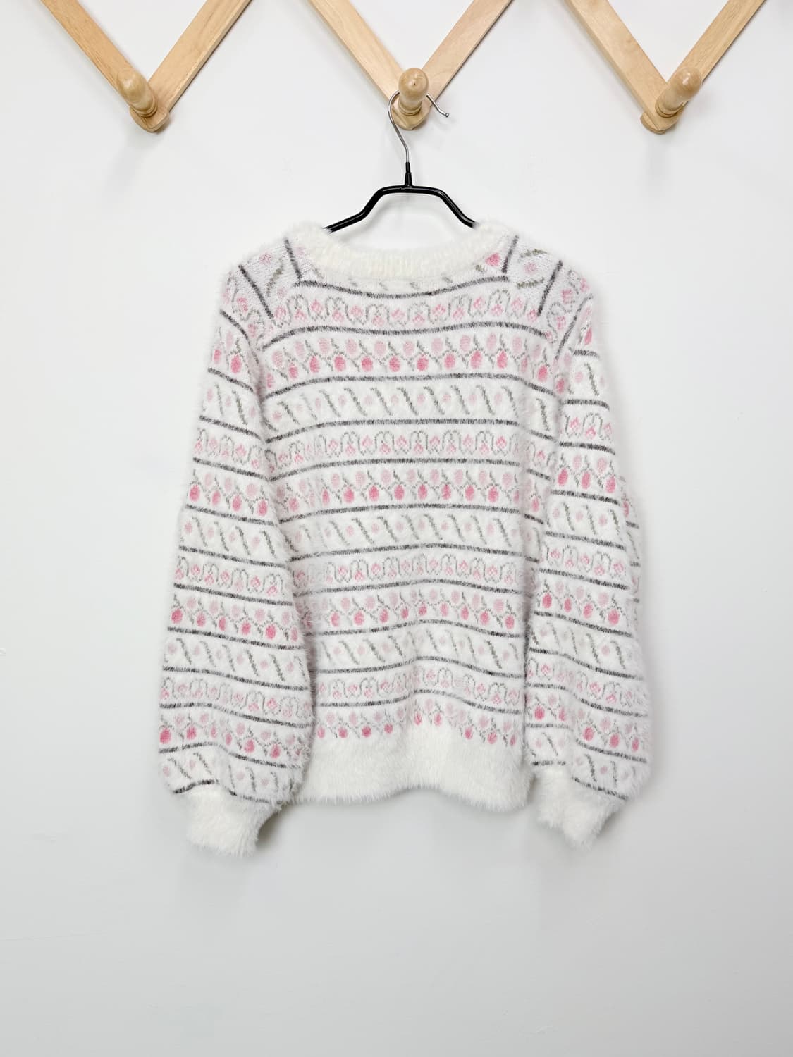 비터셀즈 앙고라 가든 플라워 니트 24년 상품이미지3