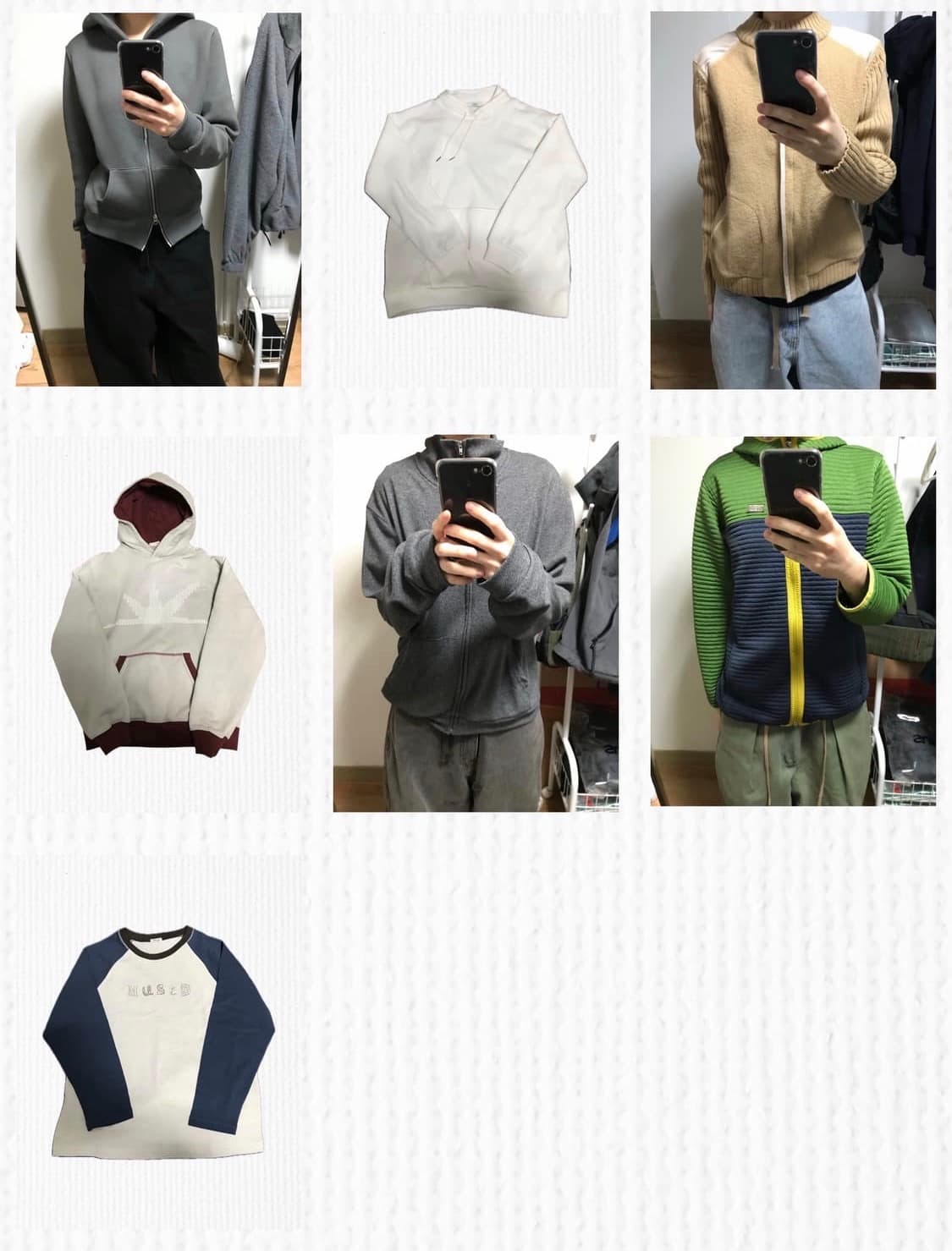 아우터&상의 일괄판매(14개) + 사은품 상품이미지2