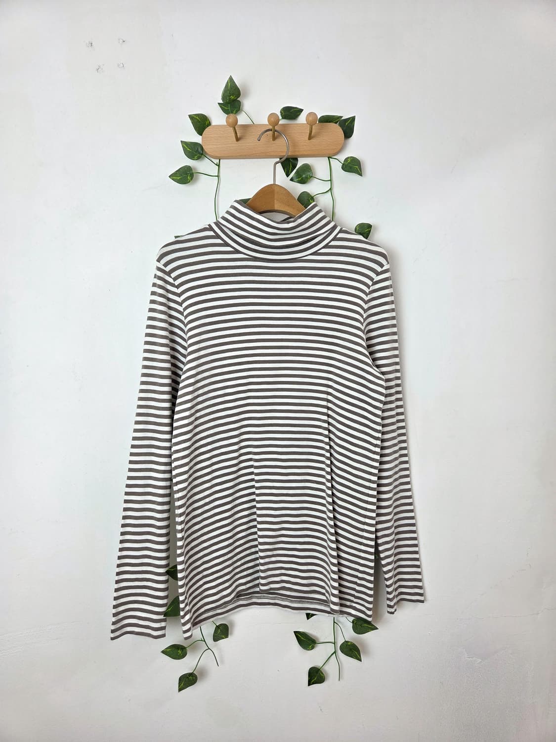 뮤트 단가라 목폴라 슬리브 상품이미지1