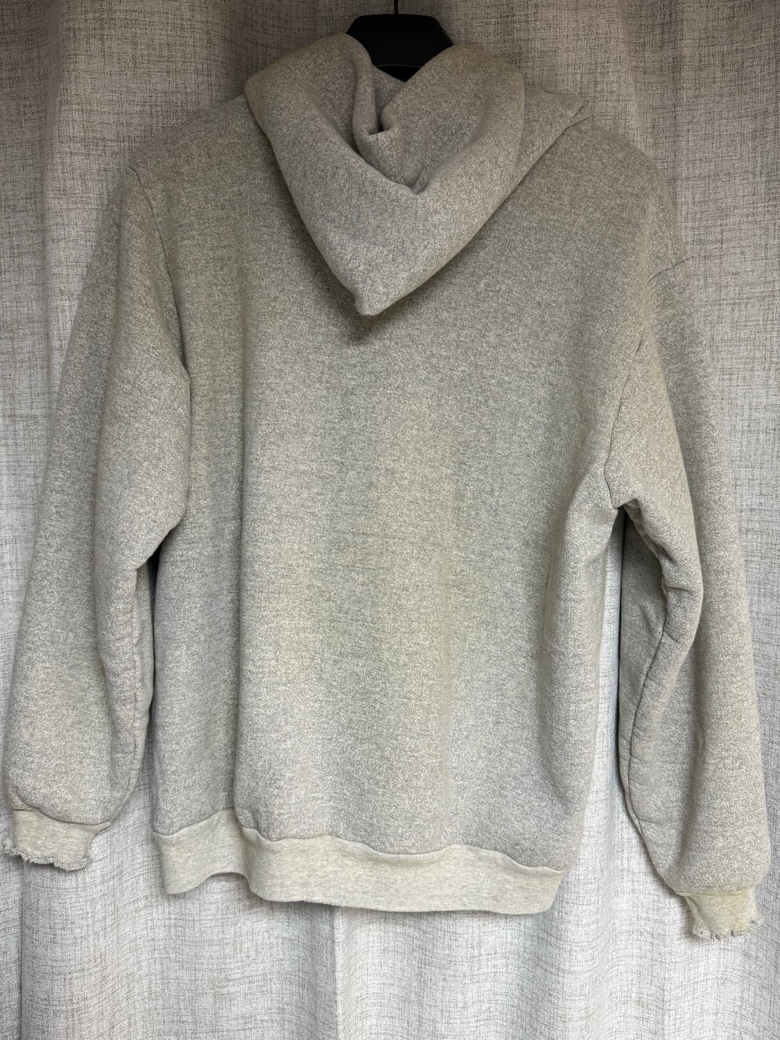 [2]아프레쎄 24fw 빈티지 후드집업 그레이 상품이미지3