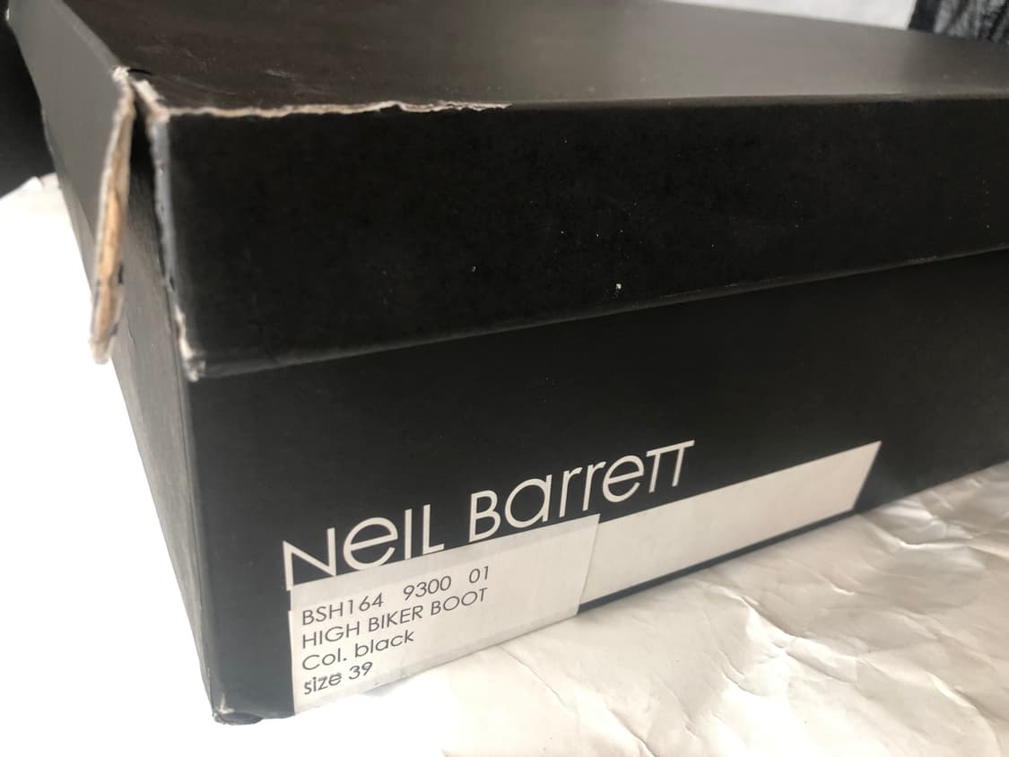 닐바렛 주름가공 바이커 엔지니어 부츠 상품이미지10