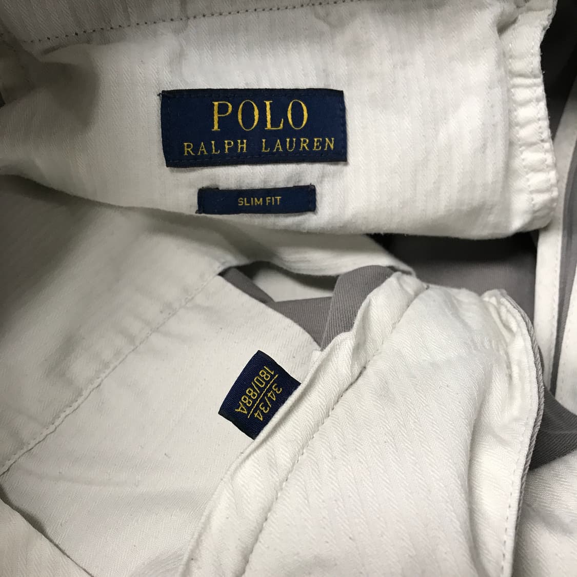 폴로 랄프로렌 치노 팬츠 그레이 34/34 상품이미지7
