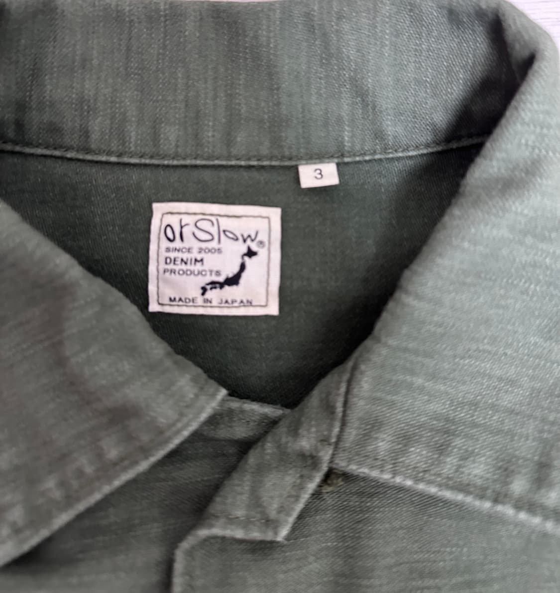 택포) 오어슬로우 orslow us army 퍼티그 셔츠 3 판매 상품이미지2