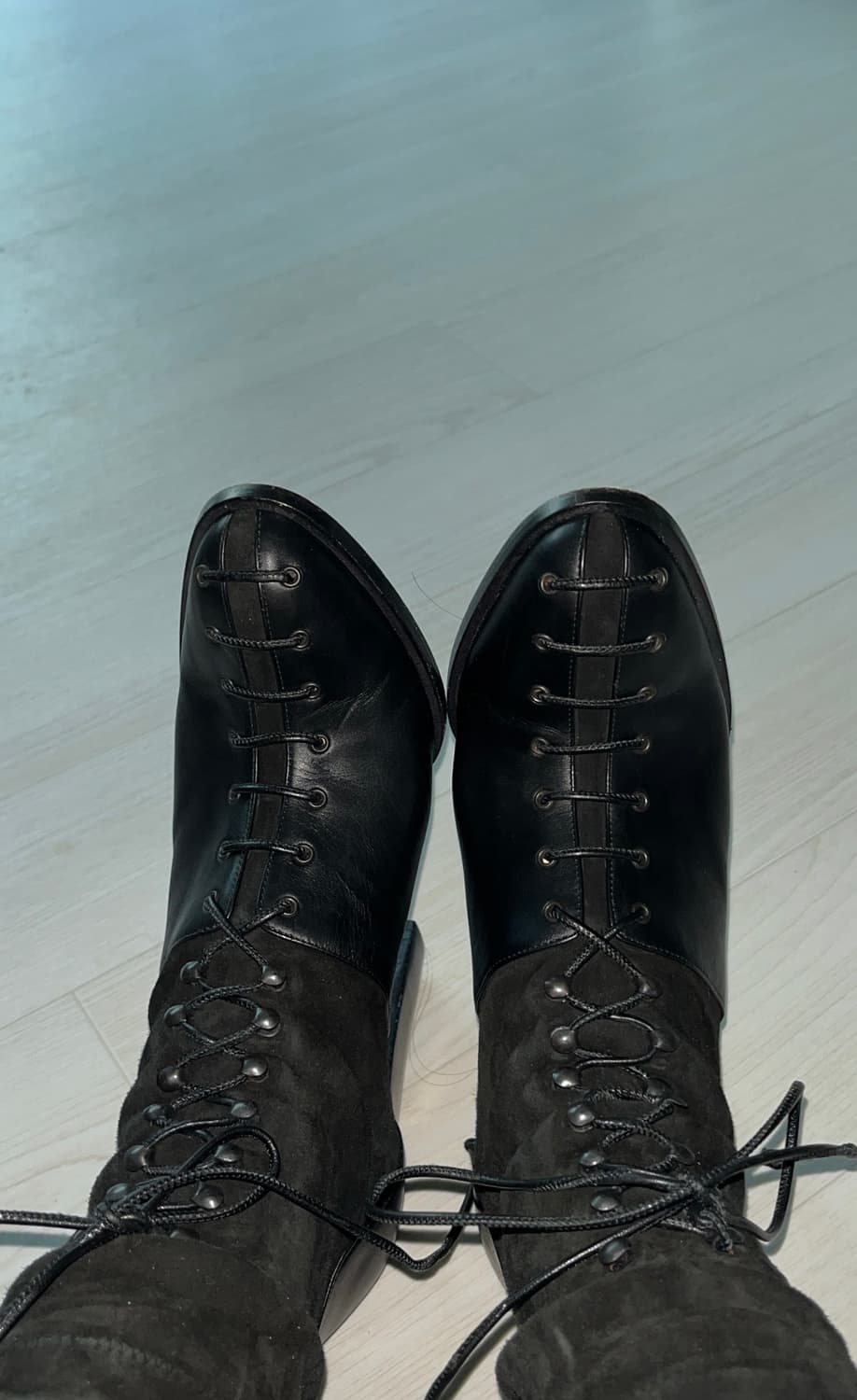 폴앤드류 레이스업 레더부츠 39 상품이미지1