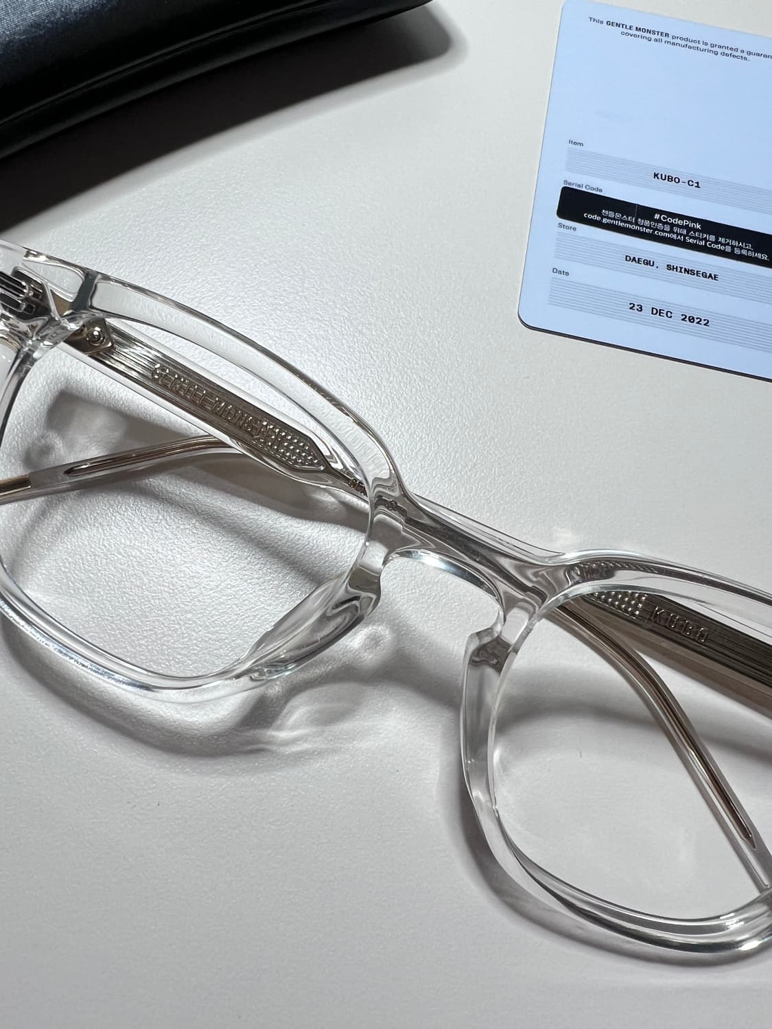 젠틀몬스터 쿠보 화이트 상품이미지4