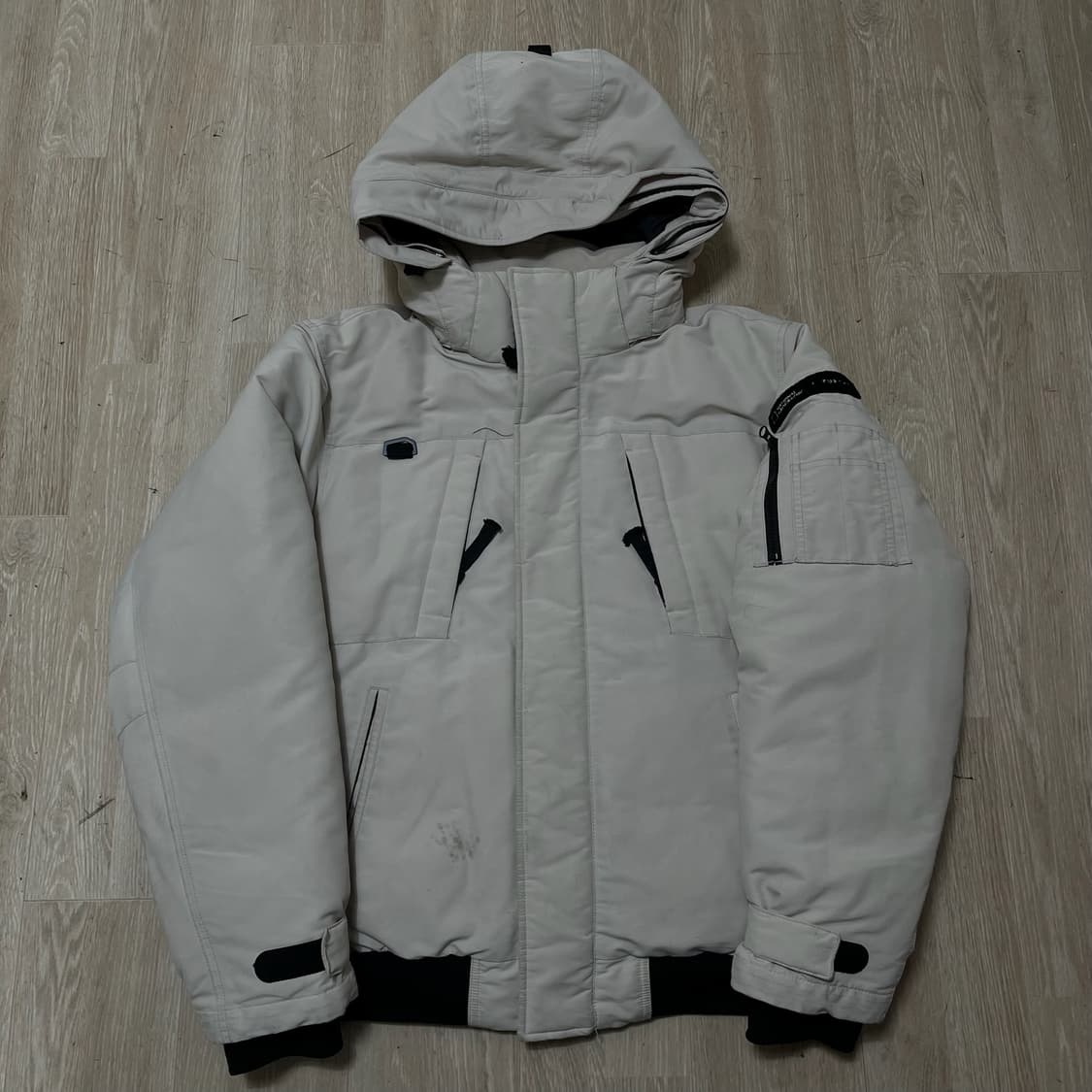 내셔널지오그래픽 남성 덕다운 유틸리티 패딩 XXL/110 상품이미지1