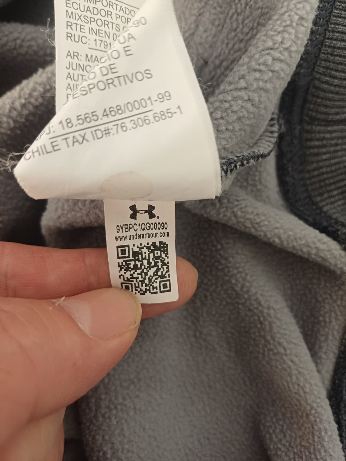 [희귀] 언더아머 스톰(Storm) 에이번 올드 팜스 야구팀 기모 후드티 상품이미지7