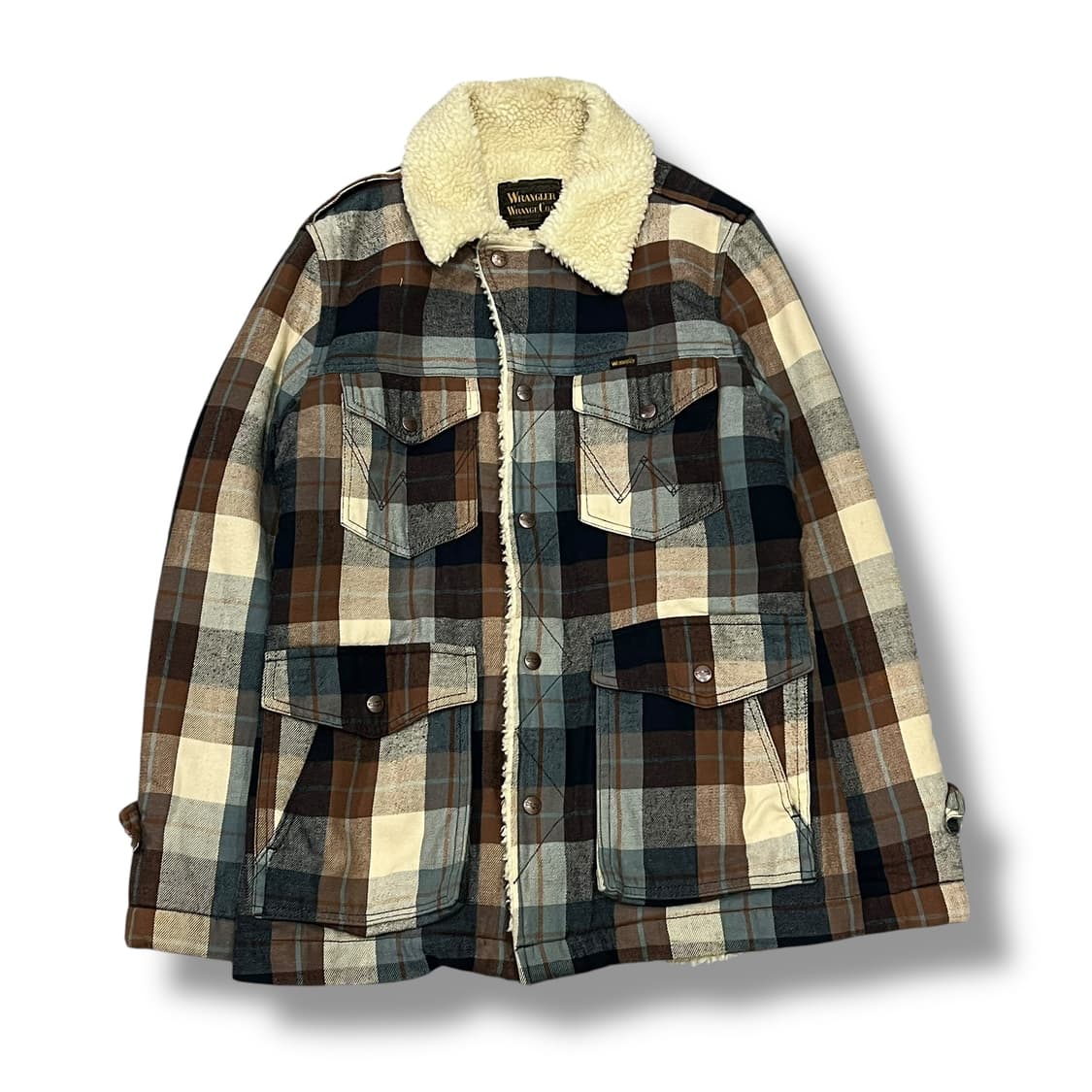 랭글러 셰르파 체크자켓 s08420 상품이미지2