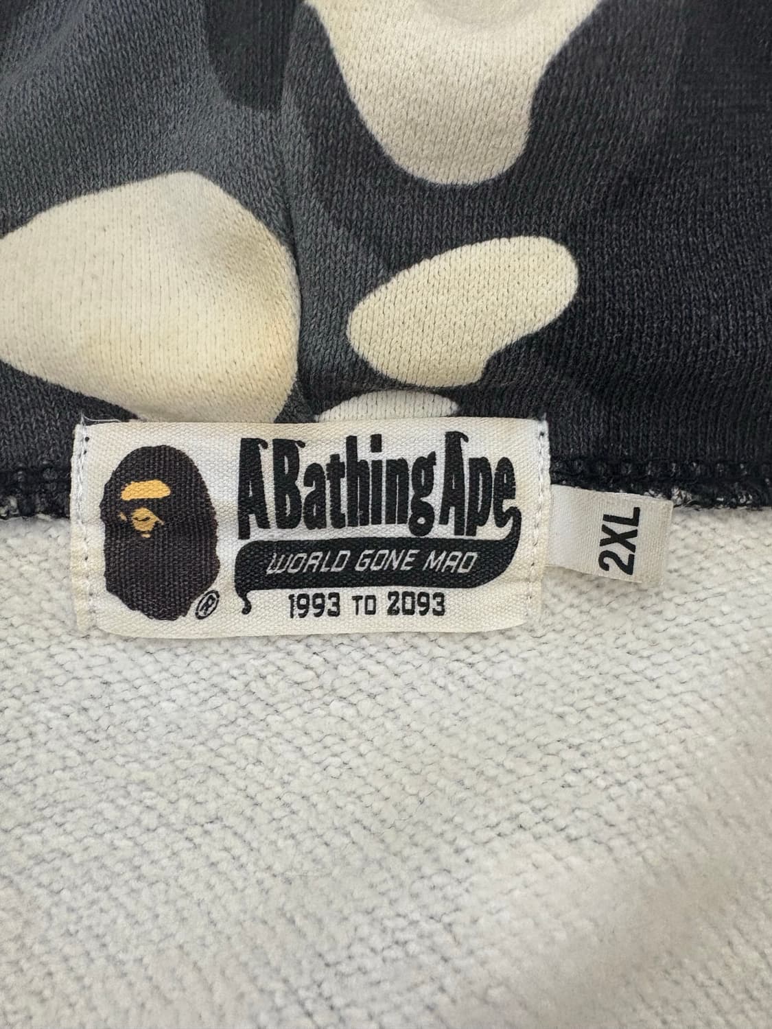 [2XL] 베이프 시티카모 샤크후드 판매합니다 상품이미지4