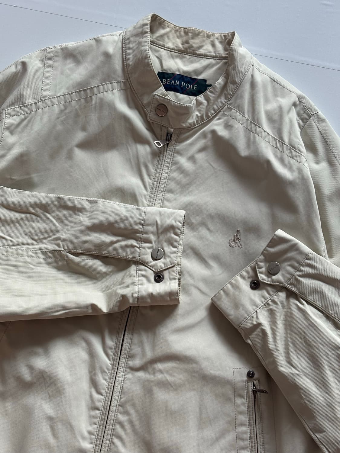 빈폴 베이지 봄버 자켓 상품이미지2