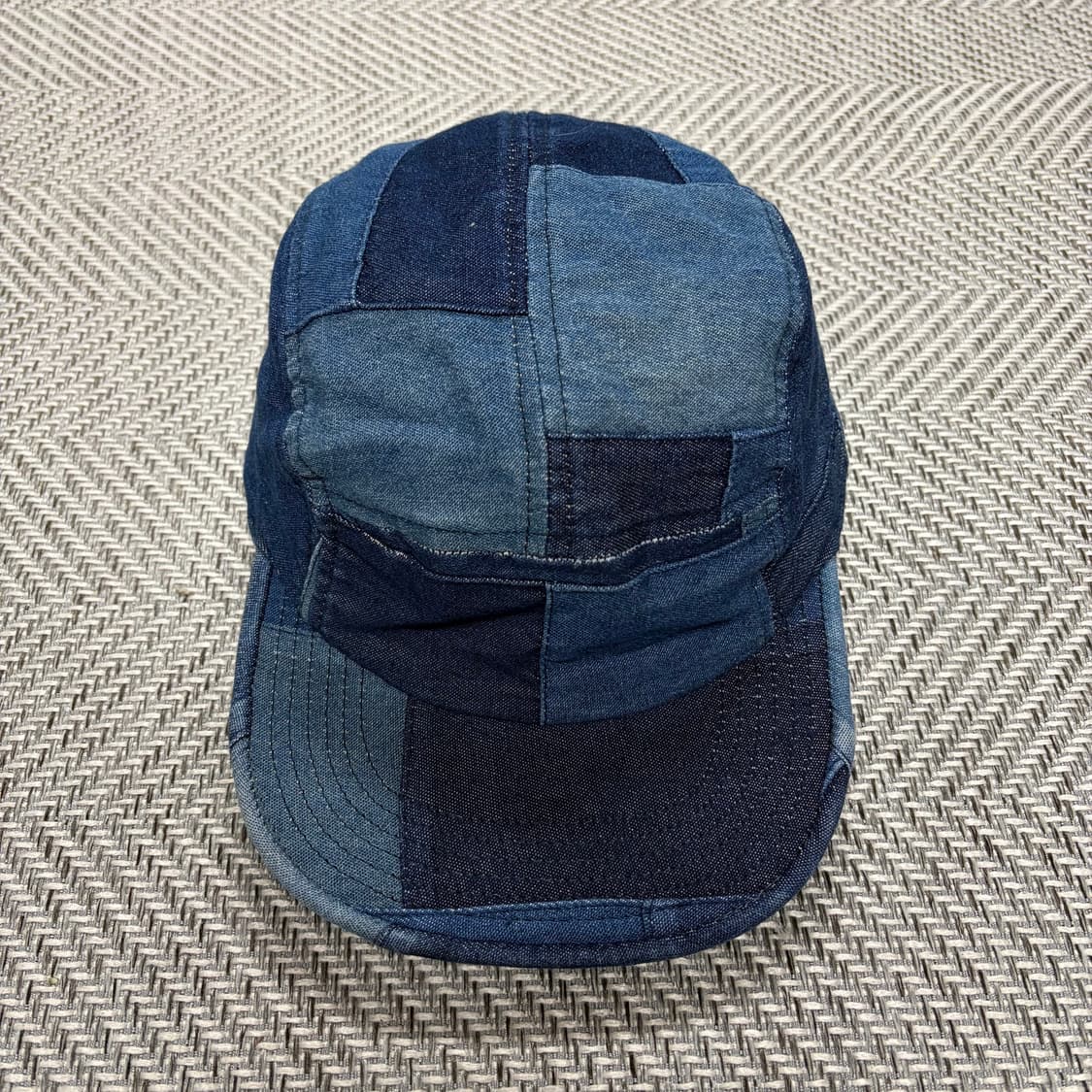 (F)디스이즈네버댓 워싱데님 패치워크 모자 상품이미지1