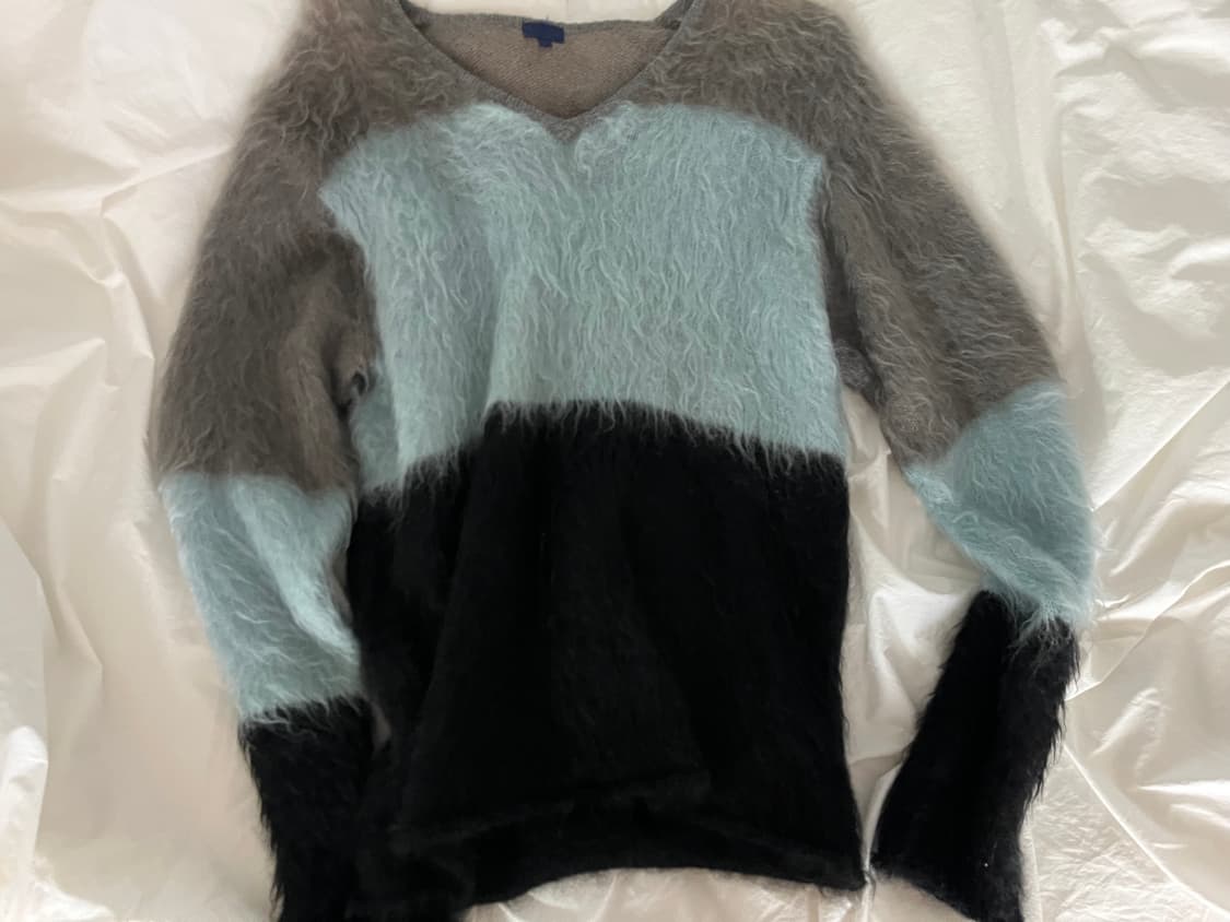 Beams 빔즈 모헤어 가디건 상품이미지1