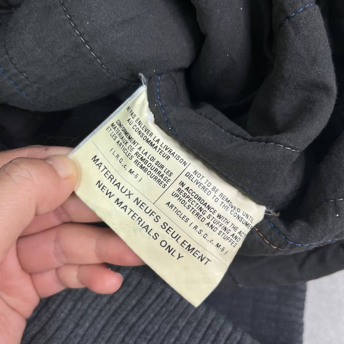 100 디젤 빈티지 누빔 봄버 자켓 상품이미지6