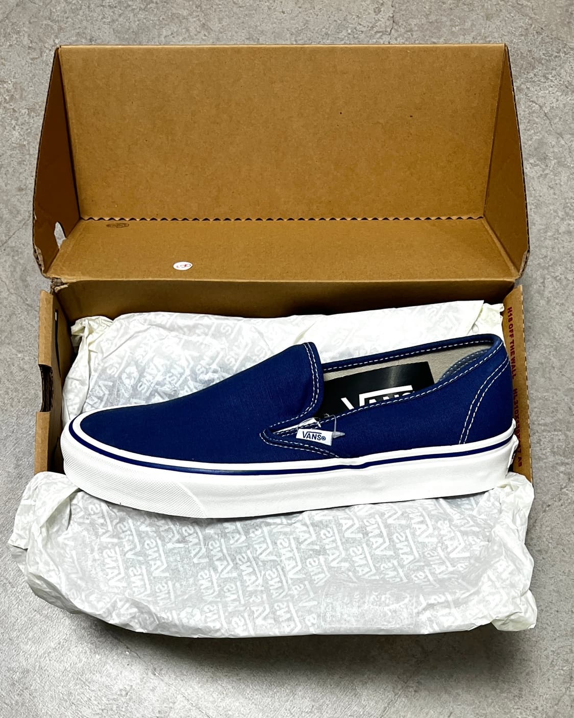 반스 애너하임 DECK 슬립온 (블루) 상품이미지3