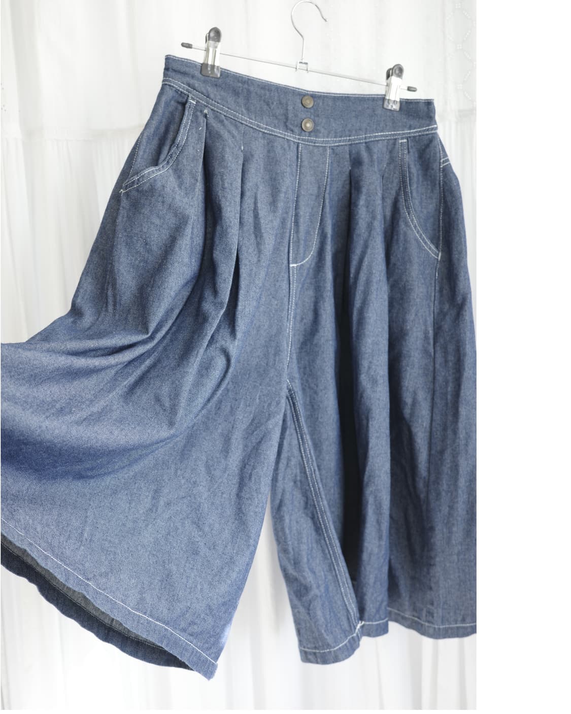 Denim skirt pants 상품이미지4