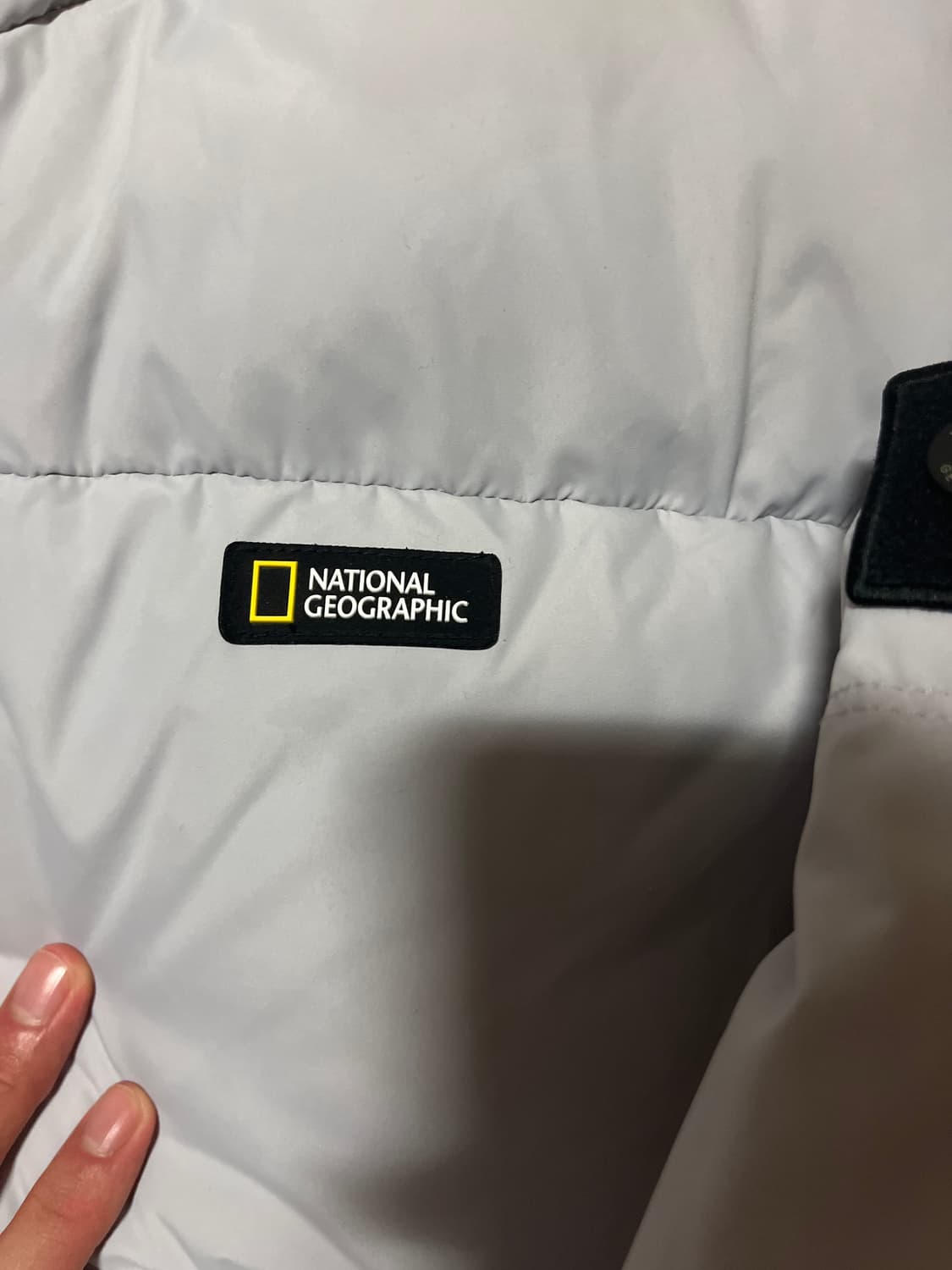내셔널지오그래픽 그레이 패딩 백화점 m사이즈 상품이미지4