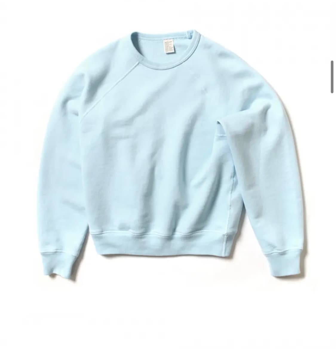 토마스모어 래글런 스웻 셔츠-스카이 상품이미지1