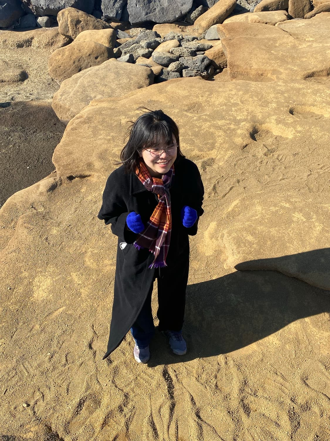 빈티지 블랙 롱코트  상품이미지1