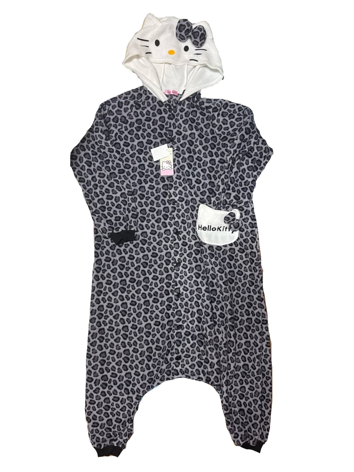 산엑스  헬로키티 레오파드 수면 동물 잠옷 방꾸템 룸웨어 홈웨어 상품이미지2
