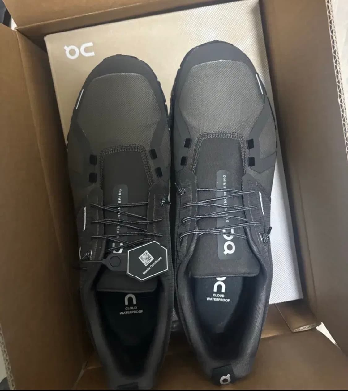 온러닝 클라우드6 WP 쏜블랙  상품이미지2