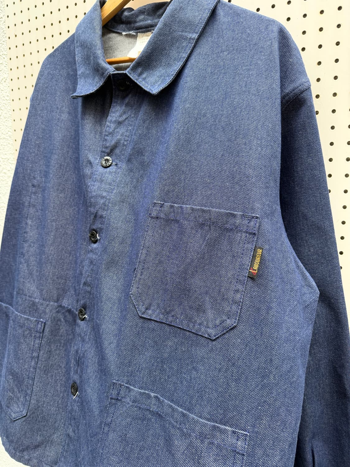 OLD VINTAGE LE LABOUREUR DENIM 프렌치워크자켓  상품이미지6