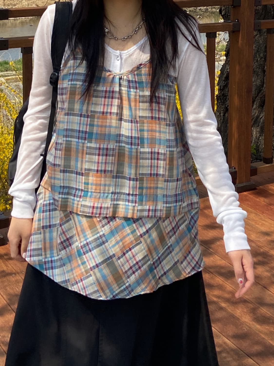 패치 뷔스티에 상품이미지1