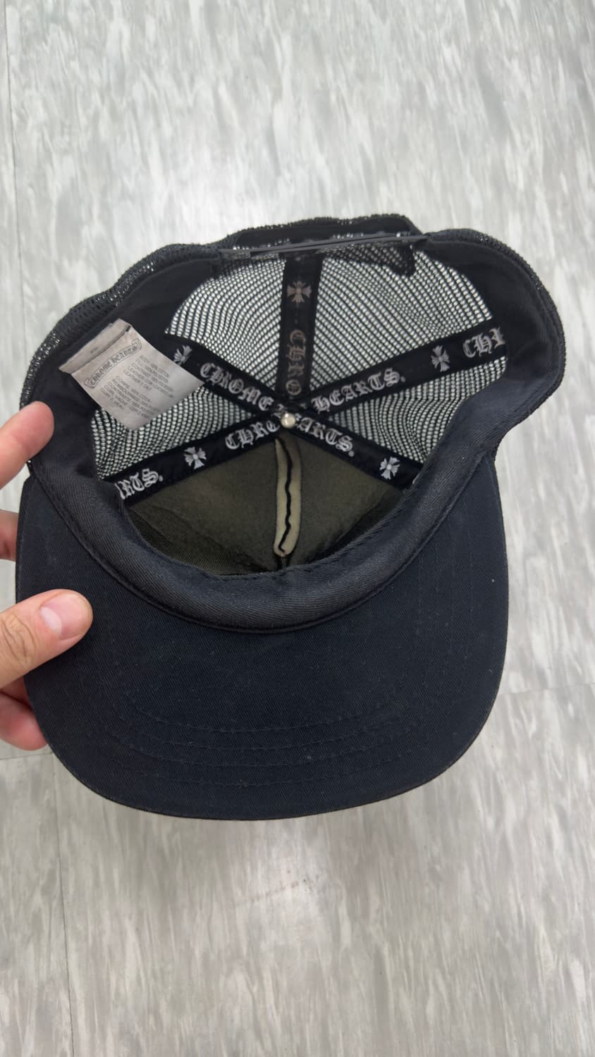 크롬하츠 매티보이 립 가죽패치 모자 상품이미지6