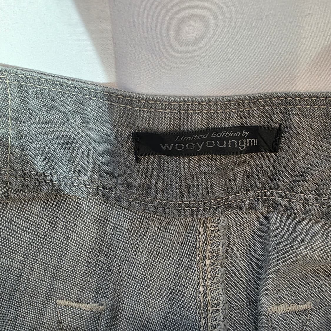 [34X34]리바이스X우영미 그레이 데님팬츠 상품이미지4