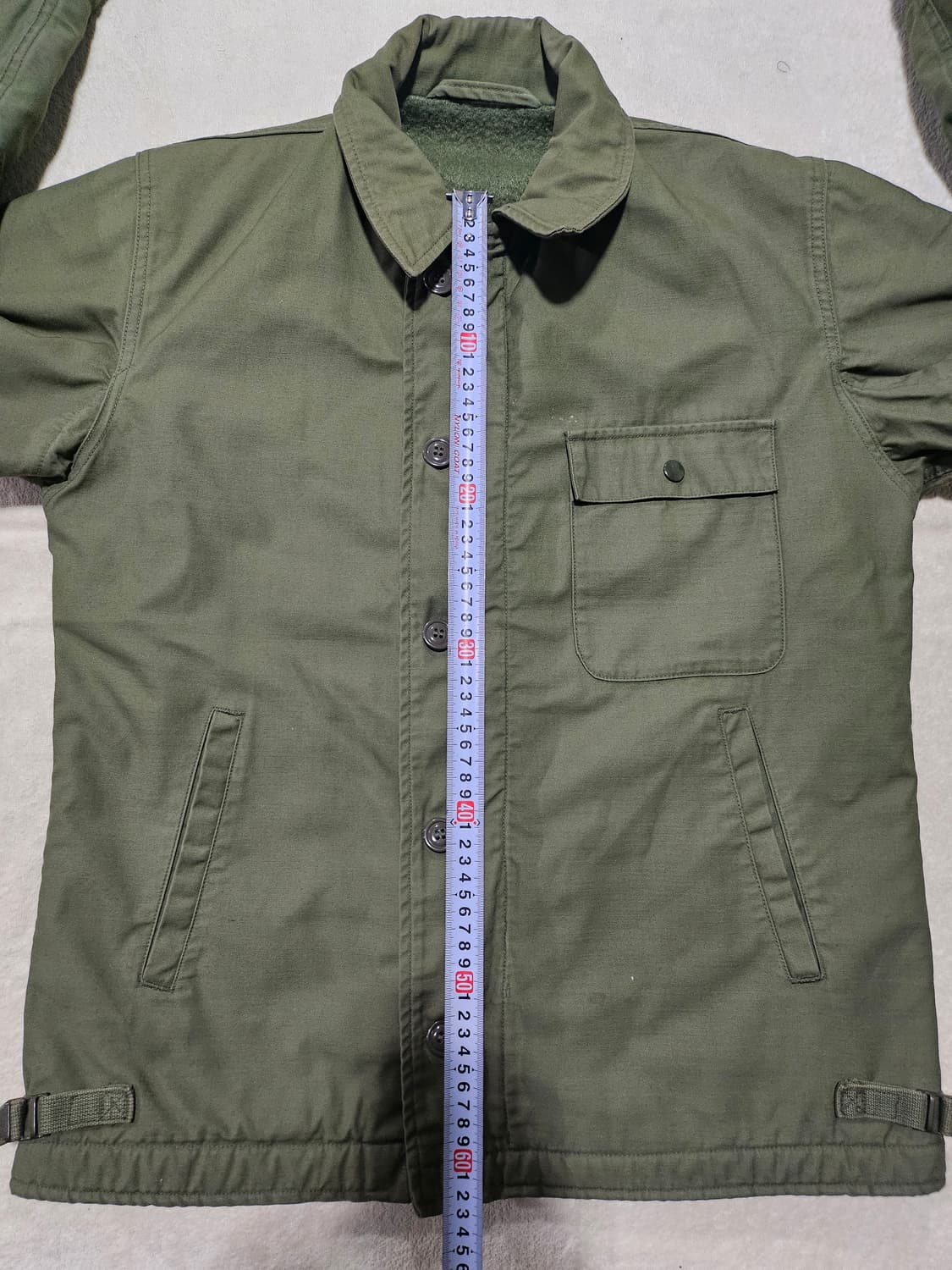 미군오리지날 A2 덱자켓 M 상품이미지8