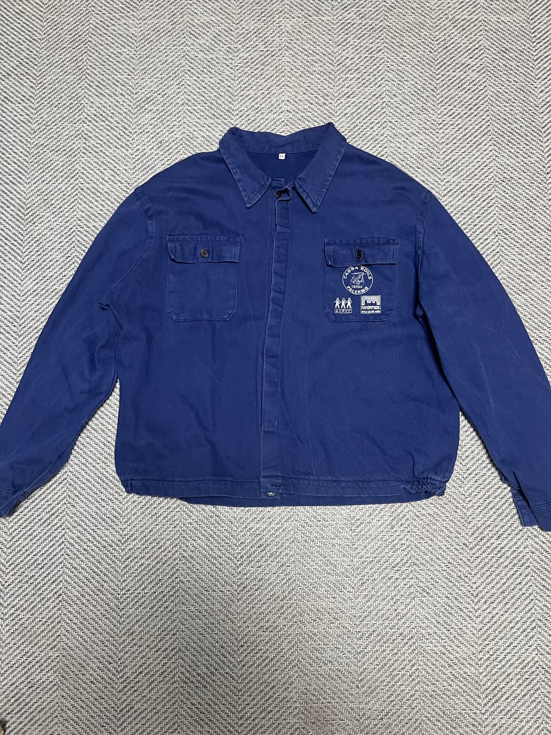 80s 프렌치 워크자켓(몰스킨) 상품이미지1