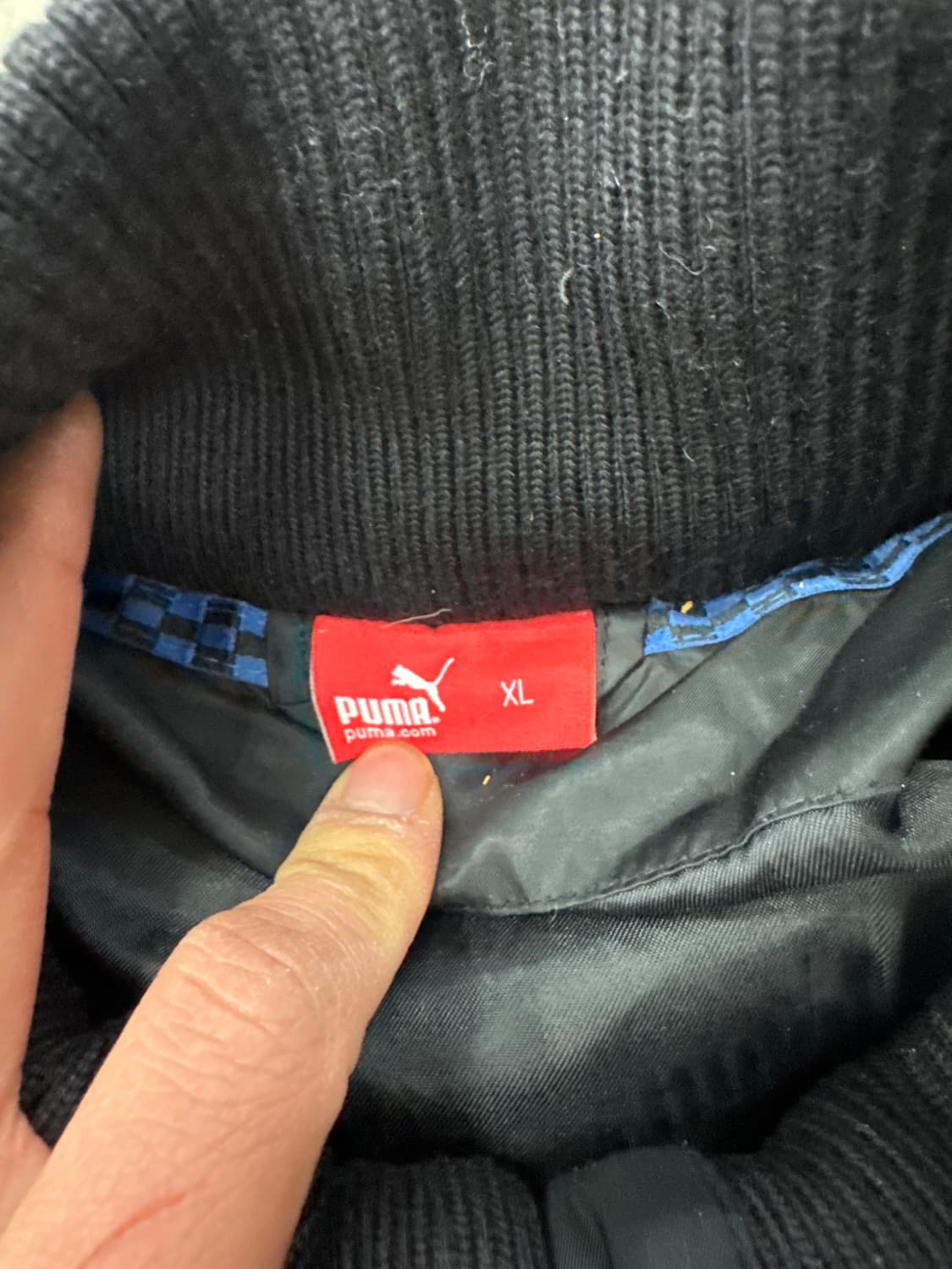 퓨마 패딩 블랙 XL 상품이미지5