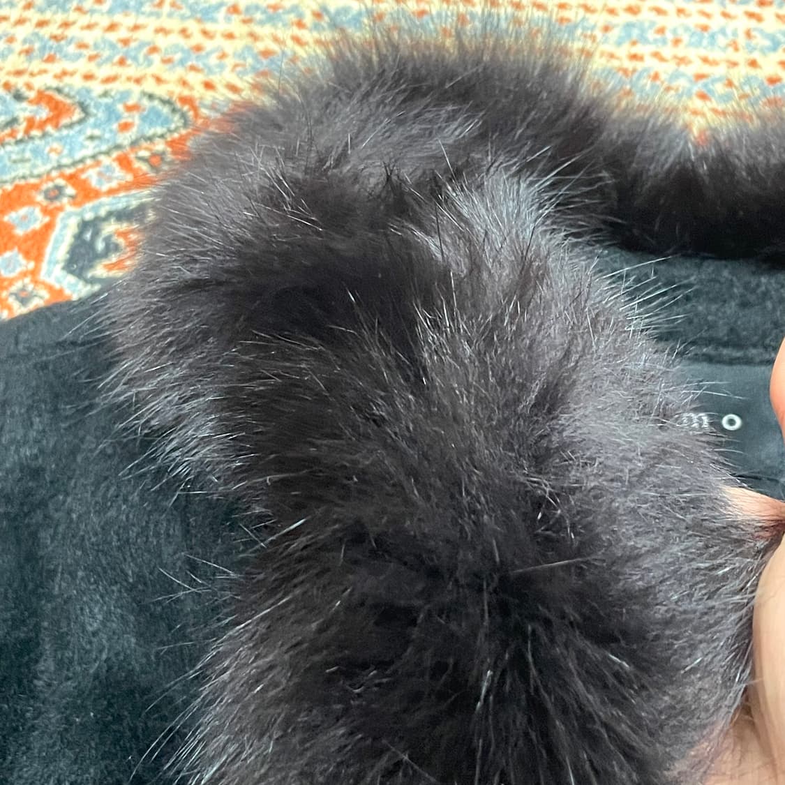 아다모 블랙 알파카100 코트 여성66 상품이미지4