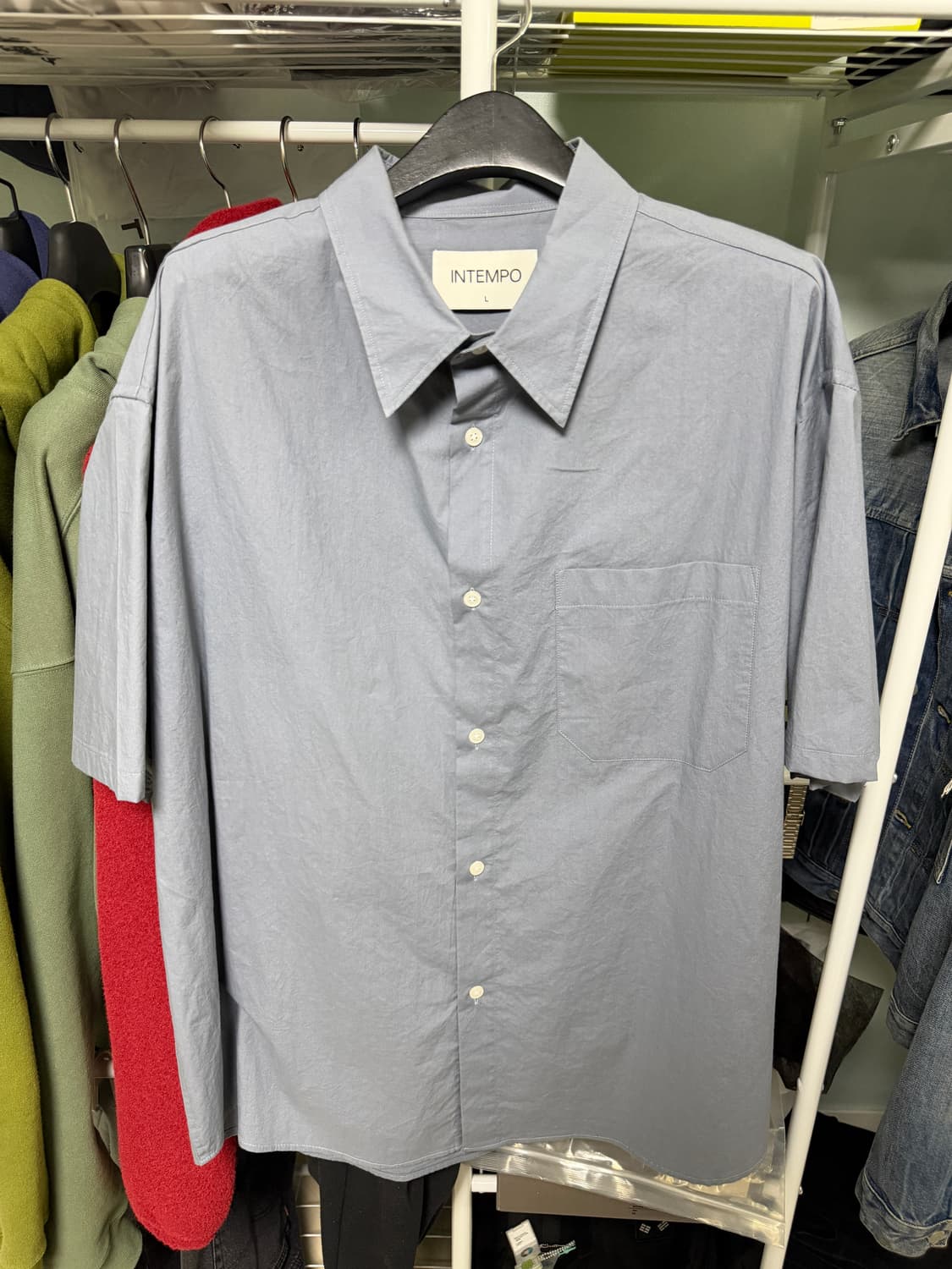 인템포무드 반팔 카라티(L) 상품이미지1