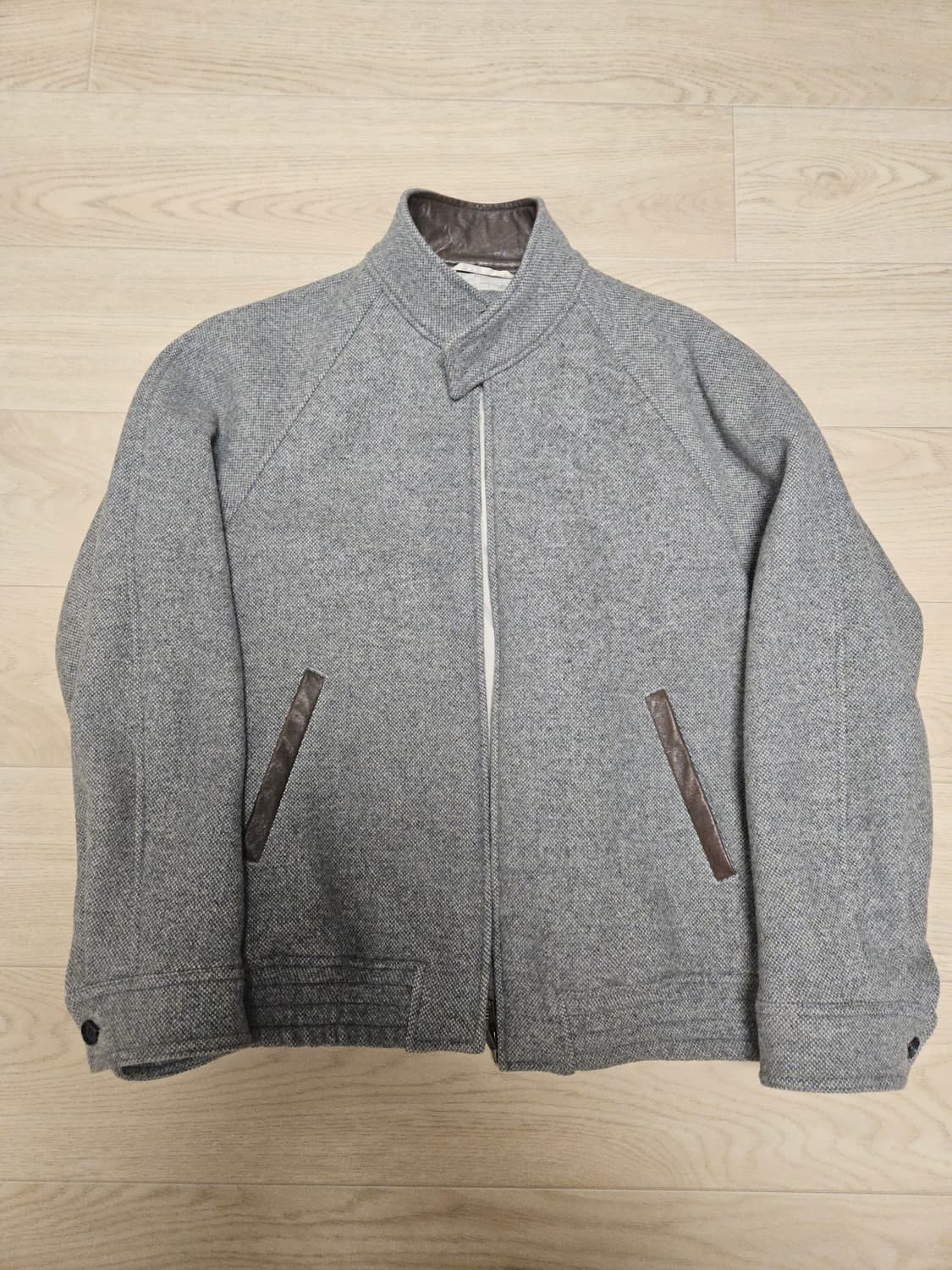 아트이프액츠 / 레더카라 캐시미어 해링턴  cliff / L 상품이미지1