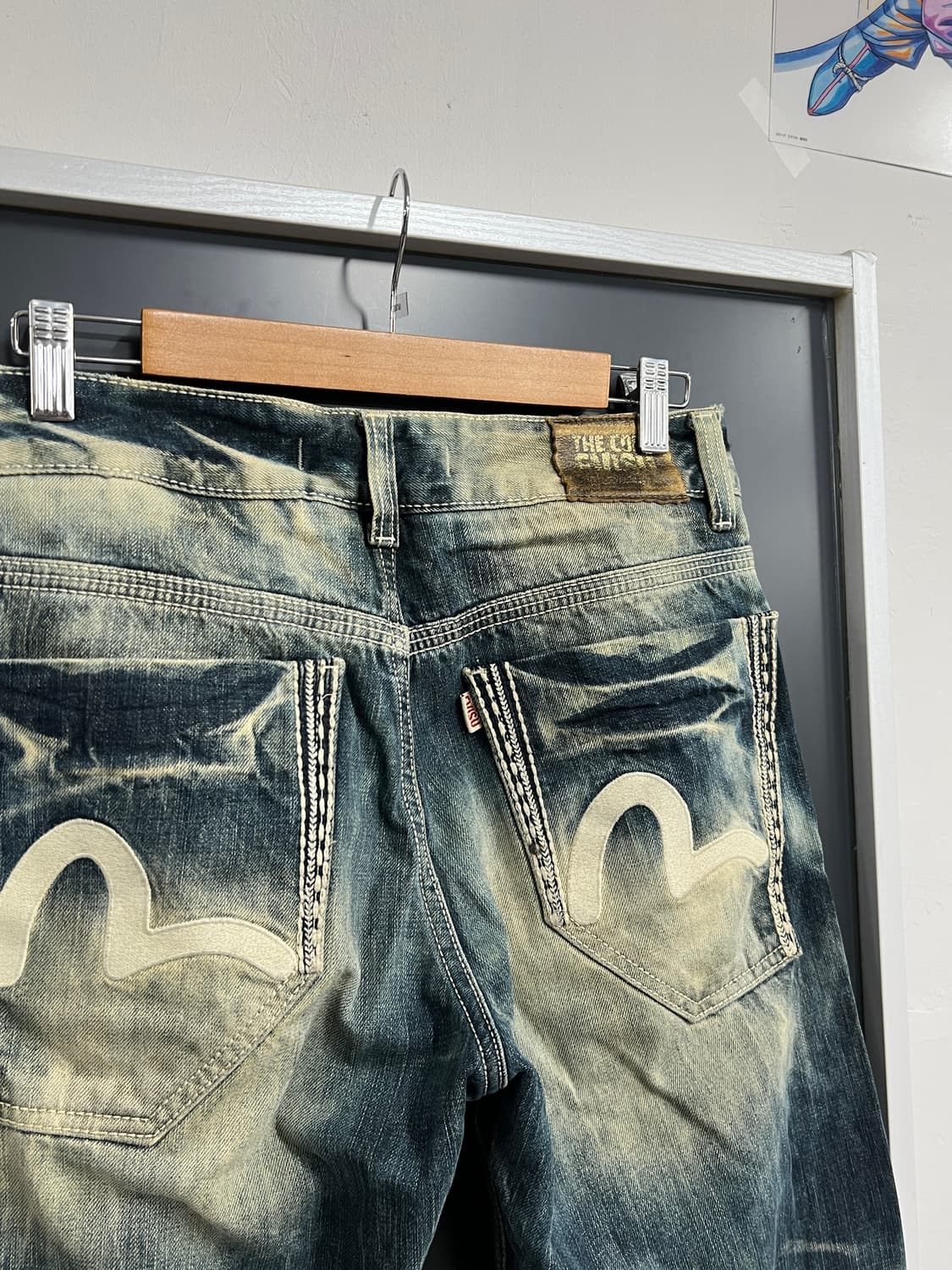 Evisu 에비수 타이다이 워싱 데님 팬츠 상품이미지2