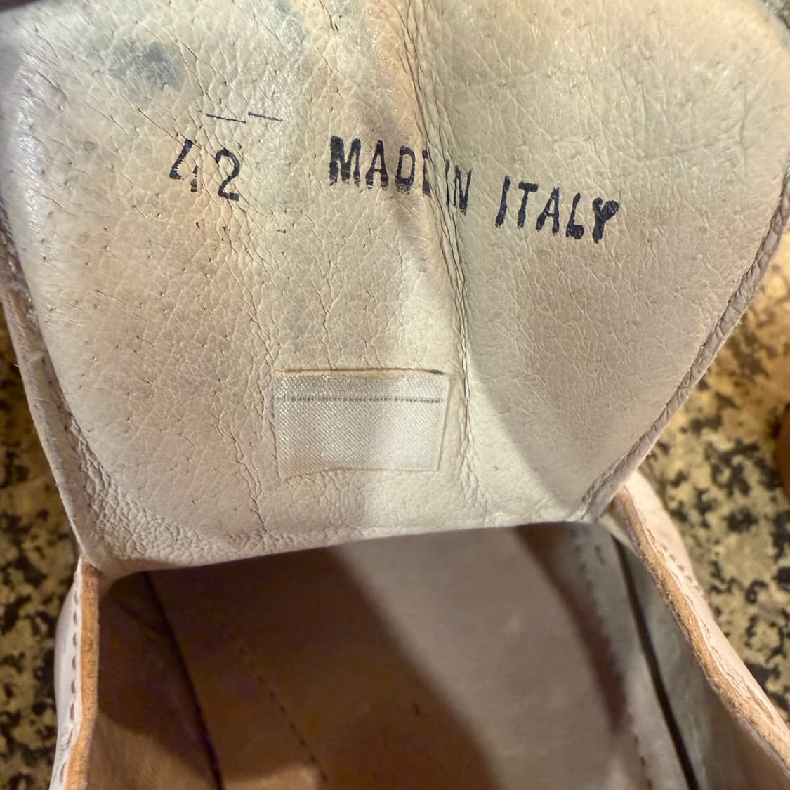 Diesel 디젤 이태리 블랙골드 라인 독일군 스니커즈 265 카우레더 상품이미지2