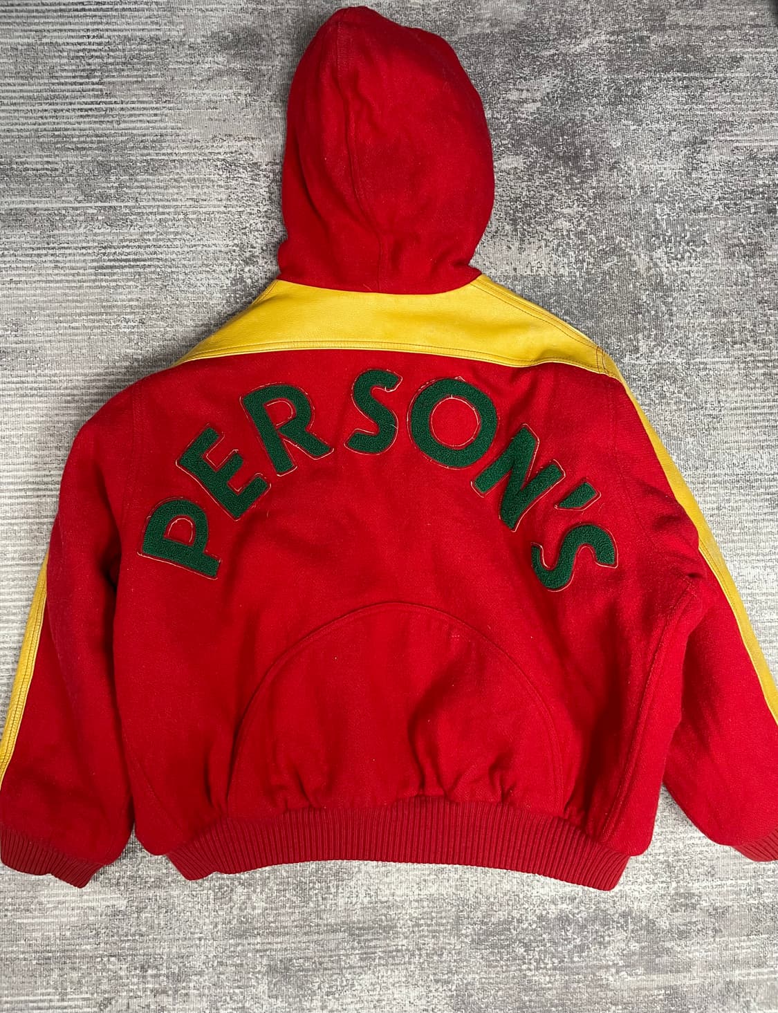 90s japan vintage 사이드레더암 바시티 상품이미지6