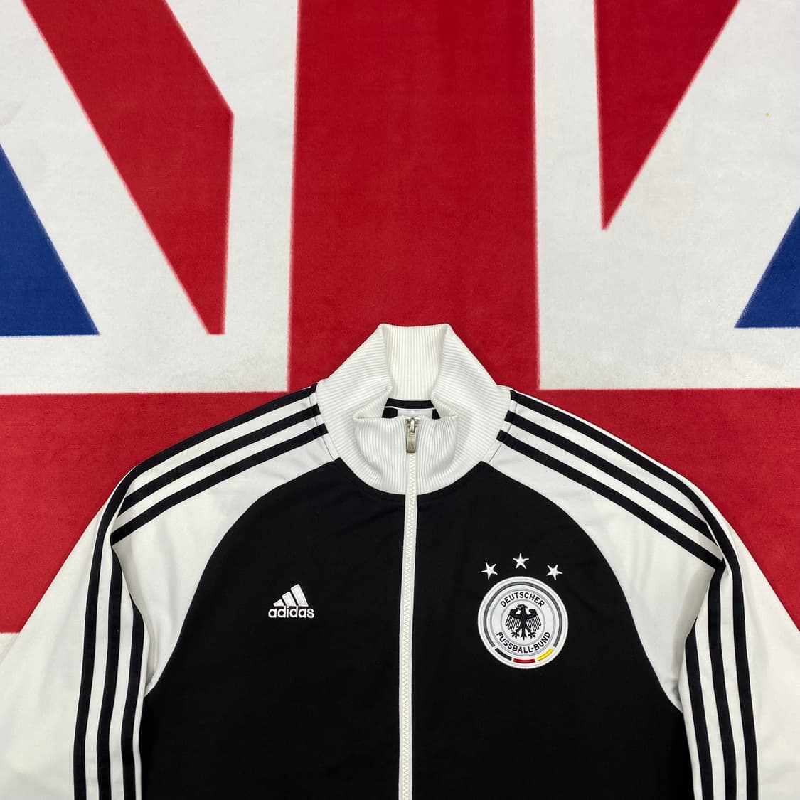 아디다스 검흰 독일 져지 L  상품이미지3