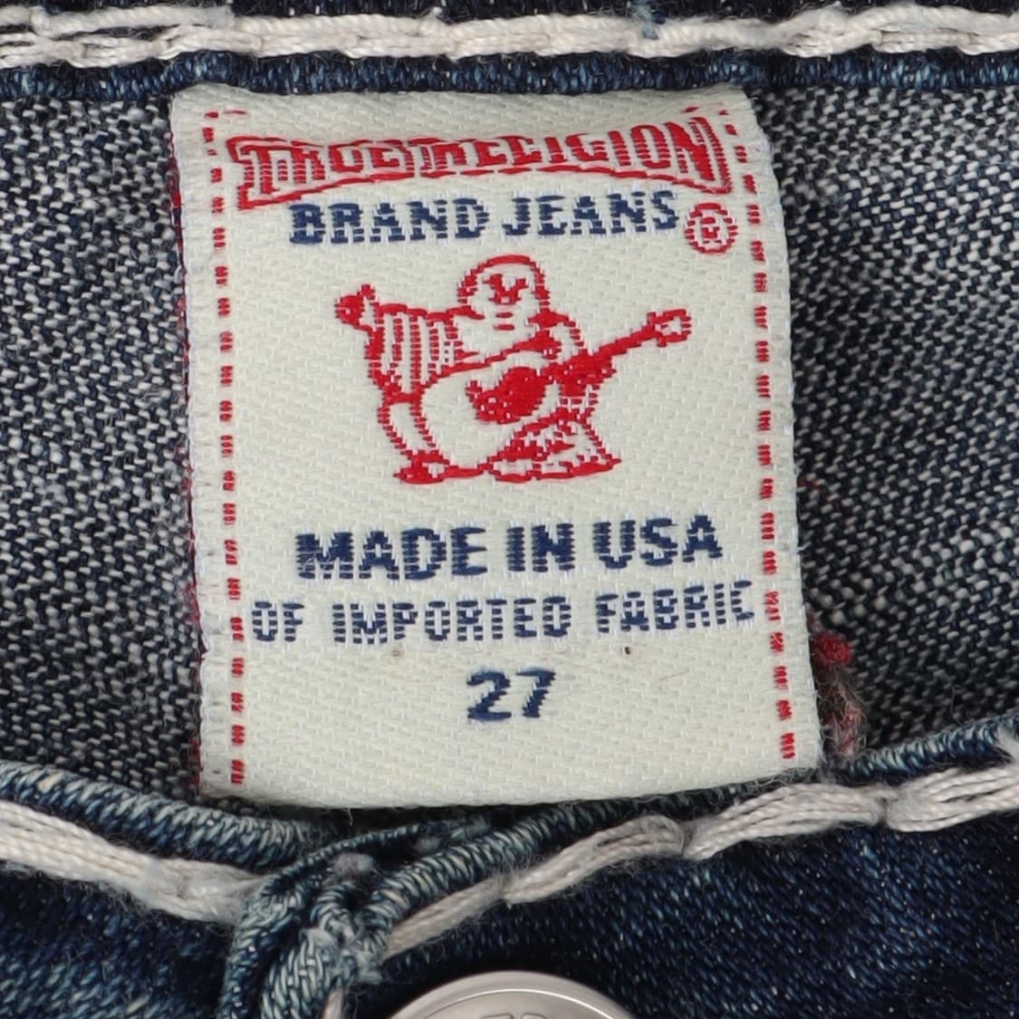 트루릴리젼 조이 수퍼 T 로우라이즈 데님팬츠 상품이미지7