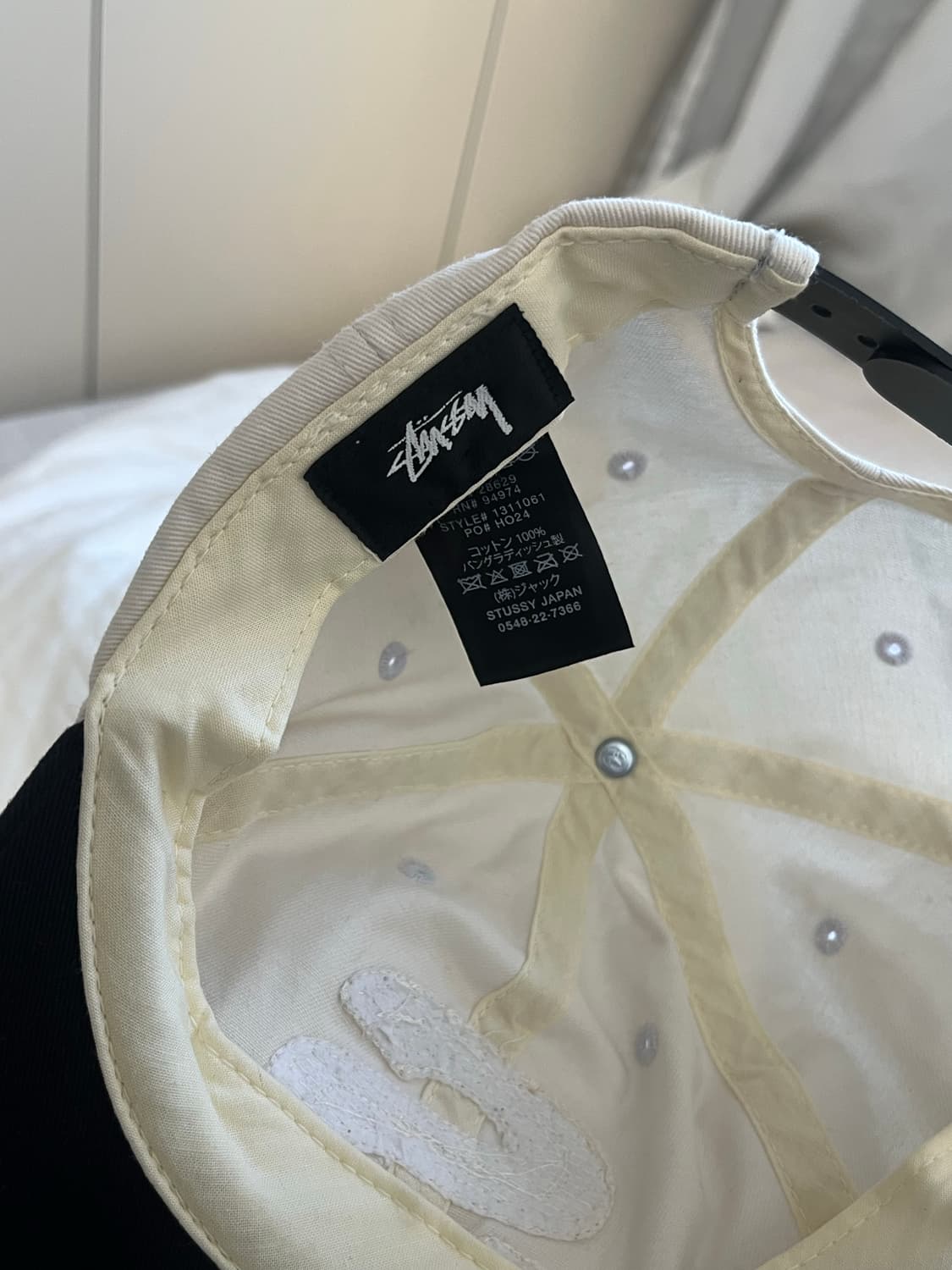 스투시 셔닐 S 로우 프로 캡 내추럴 상품이미지3