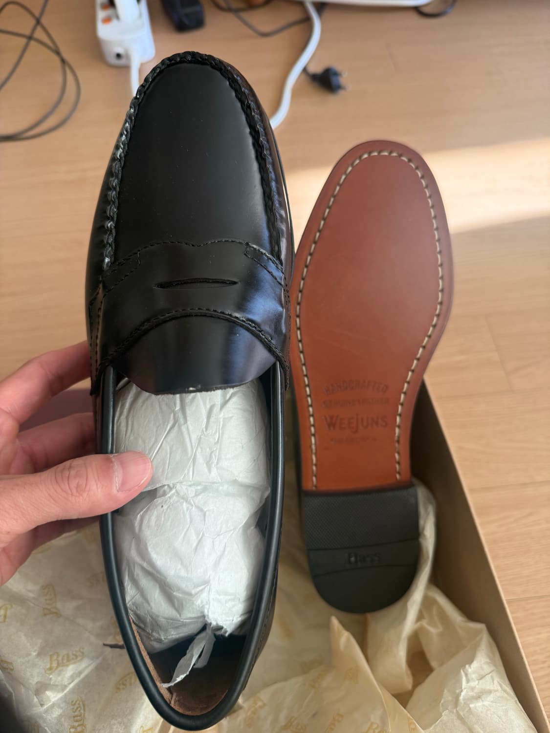 바스 위준(G.H. Bass Weejuns) 로건 블랙 페니로퍼 270( 상품이미지1