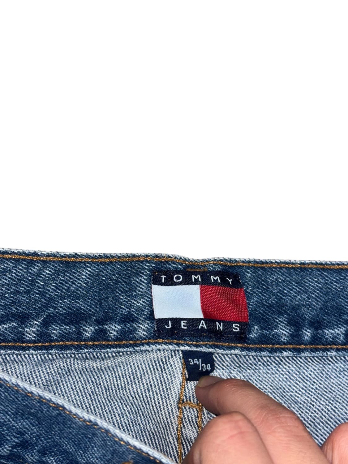 타미힐피거 올드스쿨 와이드 데님  상품이미지8